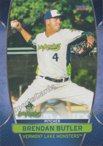 2016 Vermont Lake Monsters Brendan Butler