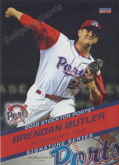 2018 Stockton Ports Brendan Butler