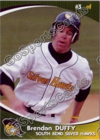 2009 South Bend Silver Hawks Brendan Duffy