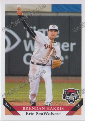 2015 Erie Seawolves Brendan Harris