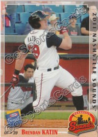 2011 Nashville Sounds Brendan Katin