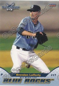 2011 Wilmington Blue Rocks Brendan Lafferty