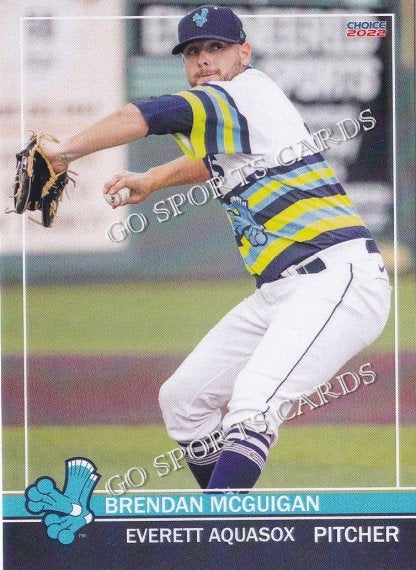 2022 Everett AquaSox Brendan McGuigan