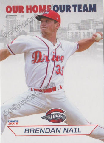 2018 Greenville Drive Brendan Nail