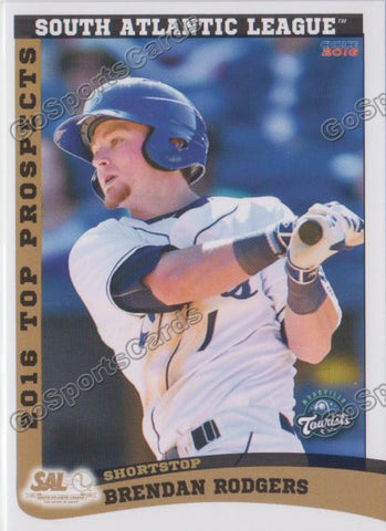 2016 South Atlantic League Top Prospect Brendan Rodgers