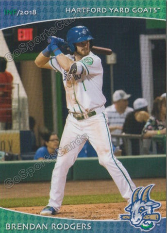 2018 Hartford Yard Goats Brendan Rodgers