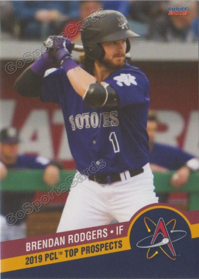 2019 Pacific Coast League Top Prospects Brendan Rodgers