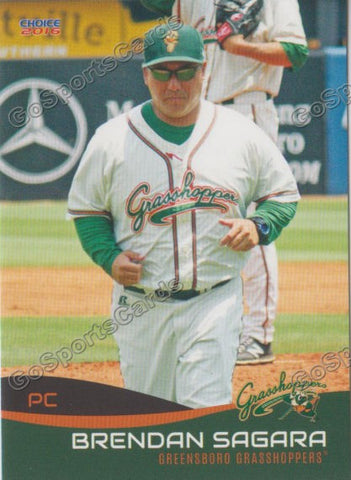 2016 Greensboro Grasshoppers Brendan Sagara