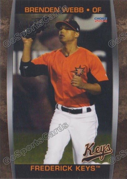 2014 Frederick Keys Brenden Webb