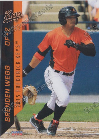 2015 Frederick Keys Brenden Webb