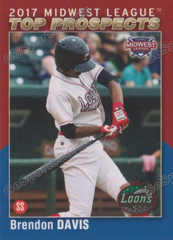 2017 Midwest League Top Prospects MWL Brendon Davis