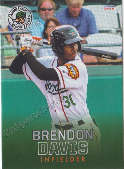 2018 Down East Wood Ducks Brendon Davis