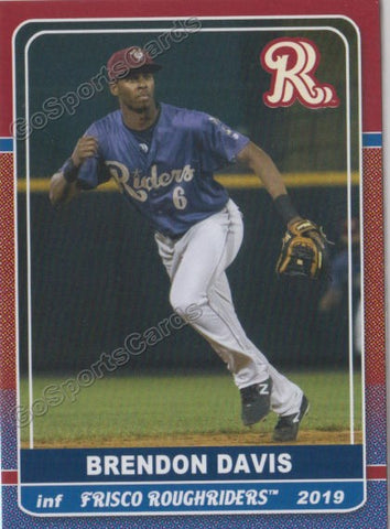 2019 Frisco RoughRiders Brendon Davis