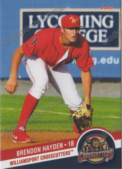 2015 Williamsport Crosscutters Brendon Hayden