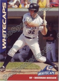 2007 West Michigan Whitecaps Brennan Boesch