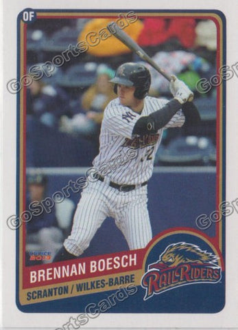2013 Scranton Wilkes Barre RailRiders Brennan Boesch