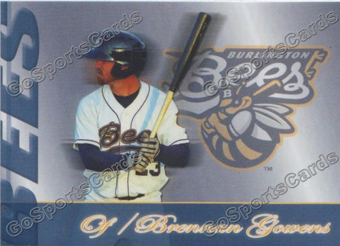 2013 Burlington Bees Brennan Gowens