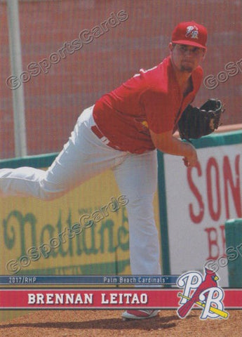 2017 Palm Beach Cardinals Brennan Leitao