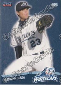2012 West Michigan Whitecaps Brennan Smith