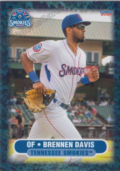 2021 Tennessee Smokies Brennen Davis