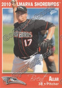2010 Delmarva Shorebirds Brent Allar
