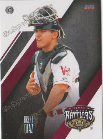2018 Wisconsin Timber Rattlers Brent Diaz