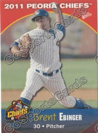 2011 Peoria Chiefs Brent Ebinger