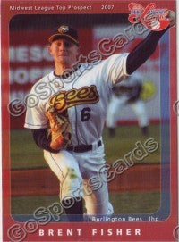 2007 Midwest League Top Prospects Brent Fisher