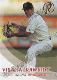 2010 Visalia Rawhide Brent Greer