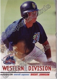 2004 GrandStand Northwest League All Star Brent Johnson