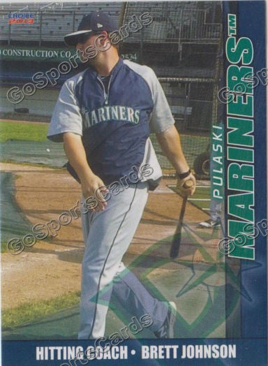 2013 Pulaski Mariners Brent Johnson