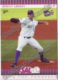 2006 South Atlantic League SAL Top Prospects Brent Leach