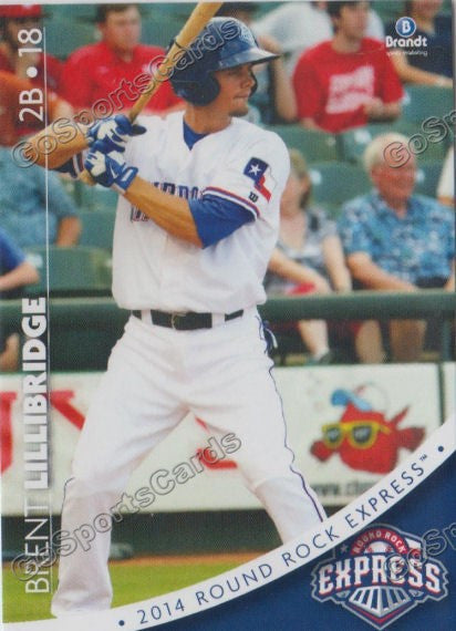 2014 Round Rock Express Brent Lillibridge