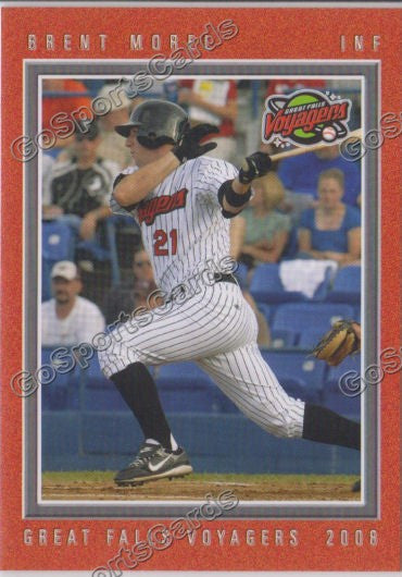 2008 Great Falls Voyagers Brent Morel