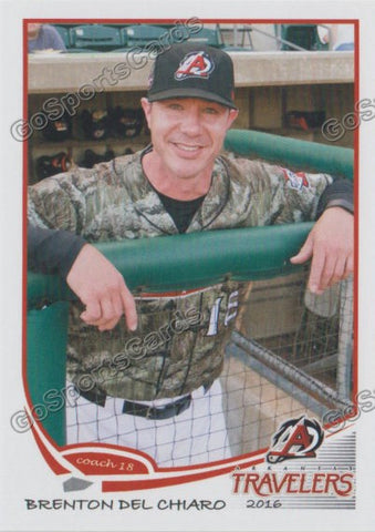 2016 Arkansas Travelers Brent Del Chiaro