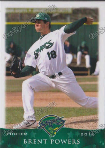2014 Beloit Snappers Brent Powers