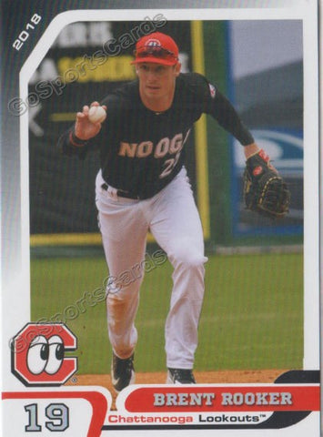 2018 Chattanooga Lookouts Brent Rooker