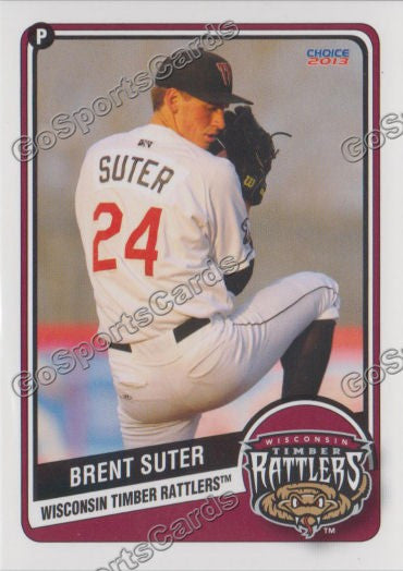 2013 Wisconsin Timber Rattlers Brent Suter