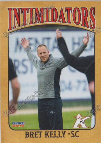  2016 Kannapolis Intimidators Bret Kelly