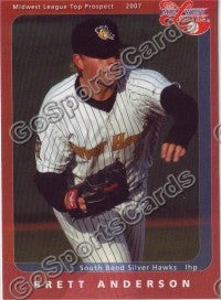 2007 Midwest League Top Prospects Brett Anderson