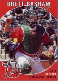 2010 Fort Wayne TinCaps Brett Basham