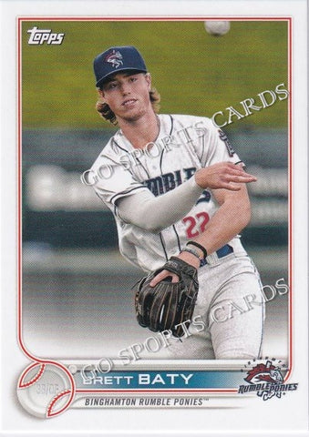 2022 Topps Pro Debut Brett Baty PD-154