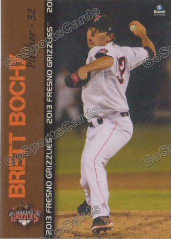 2013 Fresno Grizzlies Brett Bochy