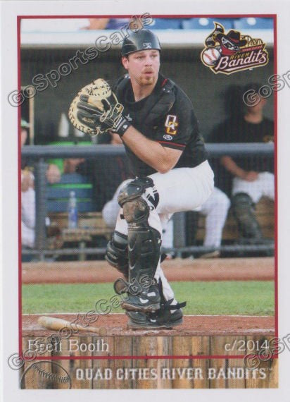 2014 Quad Cities River Bandits Brett Booth