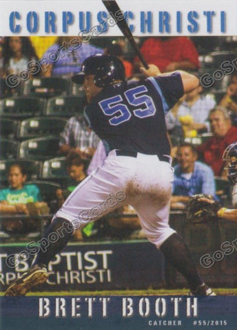 2015 Corpus Christi Hooks Brett Booth