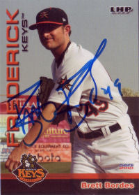 Brett Bordes 2010 Frederick Keys (Autograph)