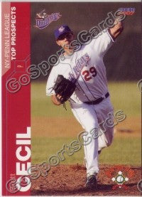 2007 New York Penn League Top Prospects Brett Cecil