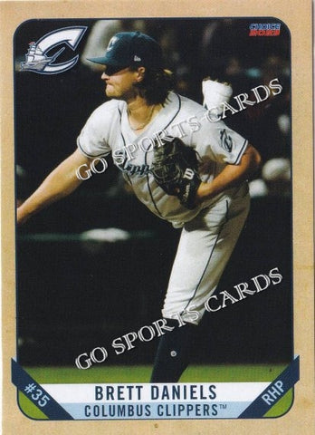 2023 Columbus Clippers Brett Daniels