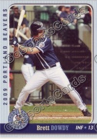 2009 Portland Beavers Brett Dowdy