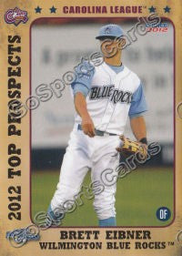 2012 Carolina League Top Prospects Brett Eibner